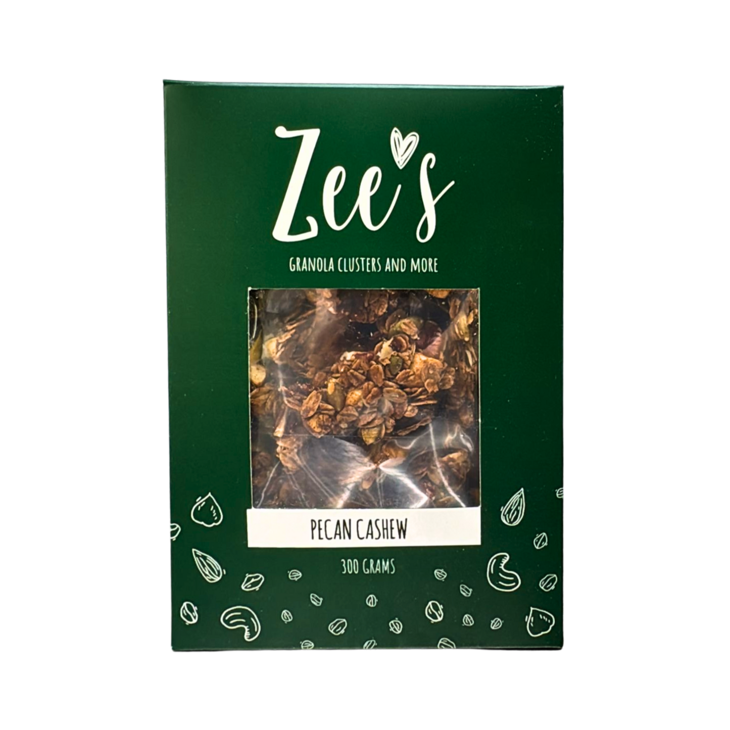 Pecan Cashew Granola Clusters