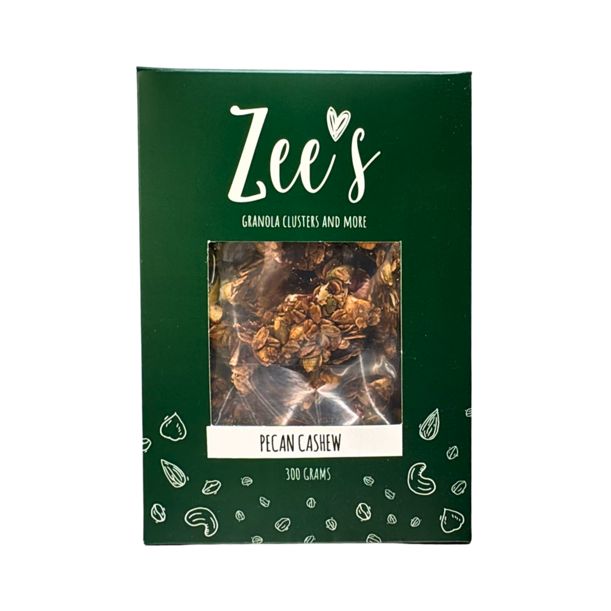 Pecan Cashew Granola Clusters